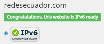 ipv6 redesecuador